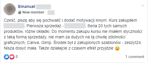 Emanuel: start bez wcześniejszego doświadczenia